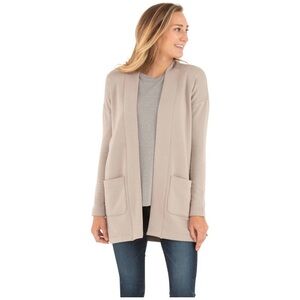 Women's free fly bamboo thermal fleece cardigan size xs